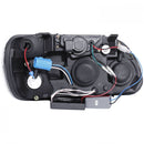 ANZO 1995-2001 Ford Explorer Projector Headlights w/ Halo Black 1 pc-2