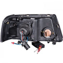 ANZO 2001-2011 Ford Ranger Projector Headlights w/ Halo Black (CCFL) 1 pc-2