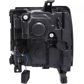 ANZO 16-17 Chevy Silverado 1500 Prjctr. Headlight Plank Styl. w/Amber (Only Work w/HID Equip. Truck) - 0