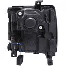 ANZO 16-17 Chevy Silverado 1500 Projector Headlights Plank Style Design Chrome w/ Amber-2