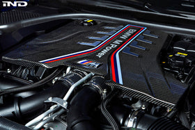 BMW M Performance F90 M5 / F91 F92 F93 M8 Carbon Engine Cover - 0