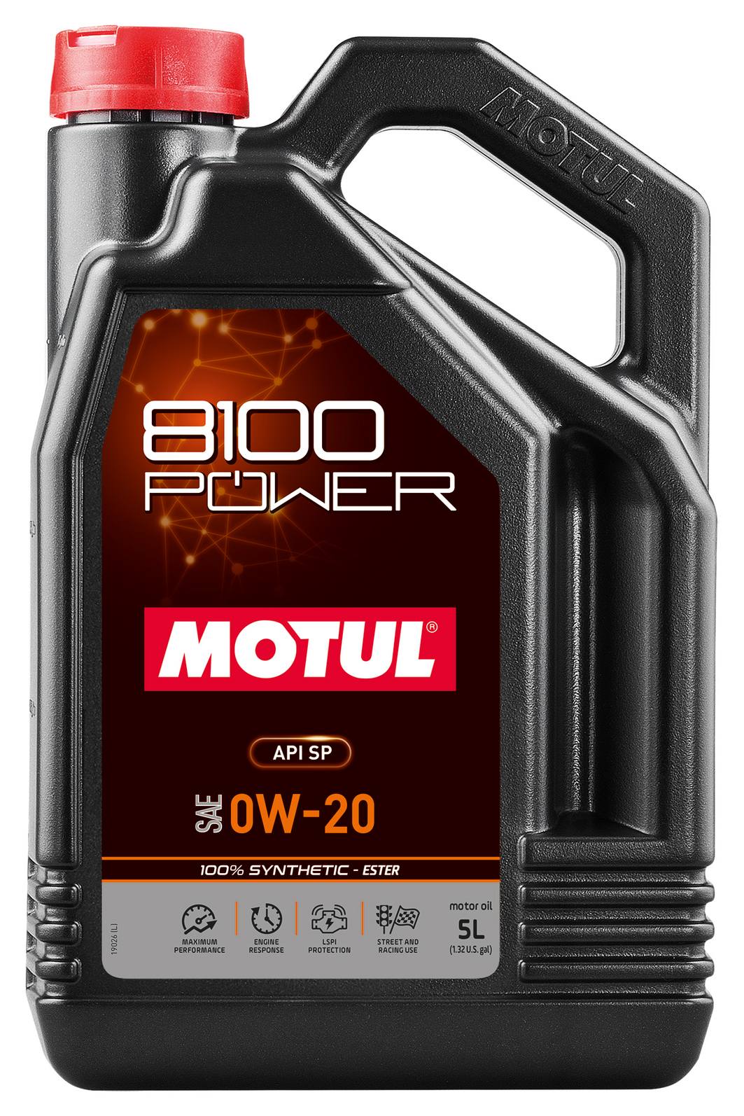 Motul 5L 8100 Power 0W20 (Comes in Case of 4 Units)