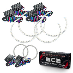 Oracle Dodge Charger 05-10 LED Triple Ring Halo Kit - White SEE WARRANTY