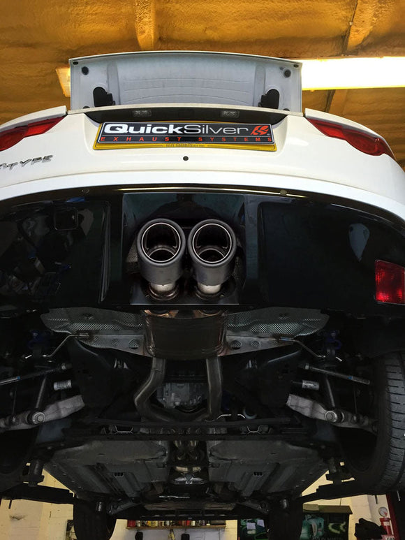 Jaguar F Type V6 Coupe, Convertible Sport Exhaust (2014 on)