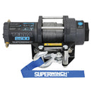 Superwinch 2500 LBS 12V DC 3/16in x 40ft Steel Rope Terra 2500 Winch - Gray Wrinkle-1