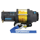 Superwinch 2500 LBS 12V DC 3/16in x 40ft Synthetic Rope Terra 2500SR Winch - Gray Wrinkle-1