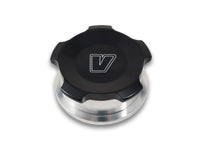 Vibrant 1.5in OD Aluminum Weld Bungs w/ Black Anodized Threaded Cap (incl. O-Ring)
