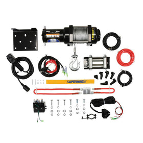 Superwinch 3000 LBS 12V DC 3/16in x 50ft Steel Rope LT3000 Winch - 0