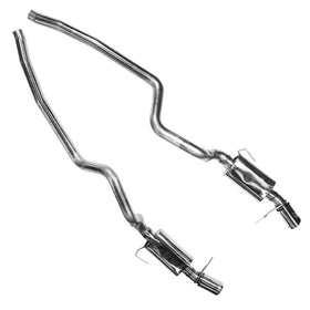 Kooks 3" SS Exhaust w/SS tips. 2005-2009 Mustang GT/GT500. Requires Kooks X or H-Pipe. - 0