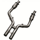 Kooks 3" x 2-1/2" Catted H-Pipe. 2005-2010 Mustang GT 4.6L 3V. Requires Kooks Headers-1