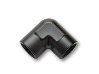 Vibrant 1/4in NPT 90 Degree Female Pipe Coupler Fitting