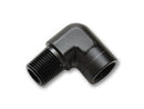 Vibrant 1/4in NPT Female to Male 90 Degree Pipe Adapter Fitting-1