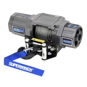 Superwinch 3500 LBS 12V DC 7/32in x 40ft Steel Rope Roller Fairlead SP 35 Winch - 0