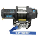 Superwinch 3500 LBS 12V DC 7/32 in x 32 ft Steel Rope Terra 3500 Winch - Gray Wrinkle-1