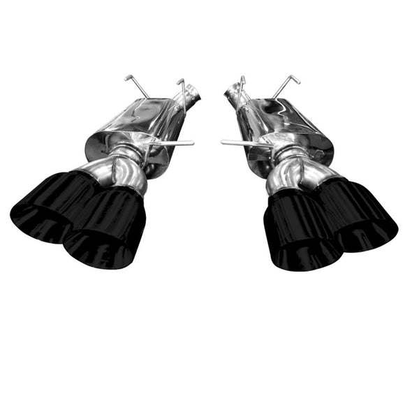 Kooks 3" Axle-Back w/Black Quad Tips. 2013-2014 Shelby GT500.