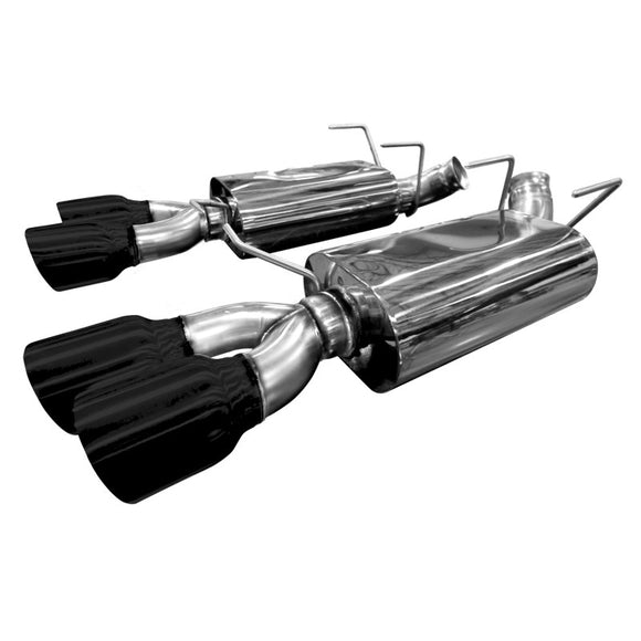 Kooks 3" Axle-Back w/Black Quad Tips. 2013-2014 Shelby GT500.
