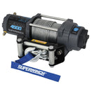Superwinch 4500 LBS 12V DC 15/64in x 50ft Steel Rope Terra 4500 Winch - Gray Wrinkle-2
