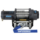 Superwinch 4500 LBS 12V DC 15/64in x 50ft Steel Rope Terra 4500 Winch - Gray Wrinkle-1