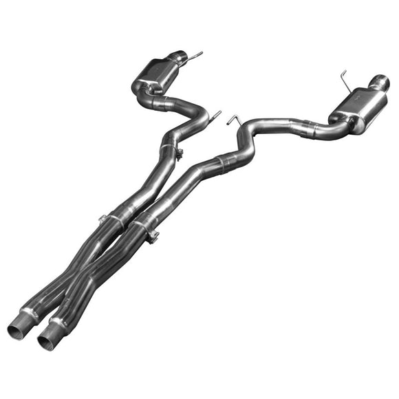 Kooks 3" Cat-Back (X-Pipe) w/SS Tips. 2015-2017 Mustang GT 5.0L. Connects to OEM.
