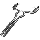 Kooks 3" Cat-Back (H-Pipe) w/Black Tips. 2015-2017 Mustang GT 5.0L. Connects to OEM.-2