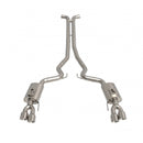 Kooks 3" Cat-Back (H-Pipe) w/SS Tips. 2018-2020 Mustang GT 5.0L. Connects to OEM.-1