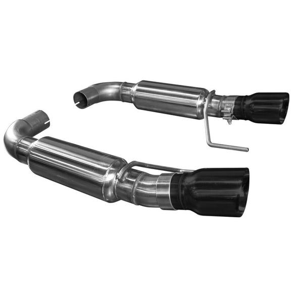 Kooks 3" SS Axle-Back Exhaust w/Black Tips. 2015-2017 Mustang 5.0L.
