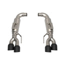 Kooks 3" SS Axle-Back Exhaust w/Black Tips. 2018-2020 Mustang 5.0L.-1