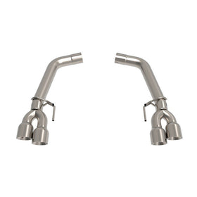 Kooks 3" SS Muffler Delete Axle-Back Exhaust w/SS Tips. 2018-2020 Mustang 5.0L.