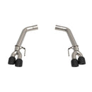 Kooks 3" SS Muffler Delete Axle-Back Exhaust w/Black Tips. 2018-2020 Mustang 5.0L.-1