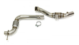 Kooks 3" GREEN Catted Downpipe. 2015-2023 Mustang EcoBoost. To Kooks Comp Exhaust. - 0