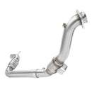 Kooks 3" GREEN Catted Downpipe. 2015-2023 Mustang EcoBoost. To Kooks Comp Exhaust.-1