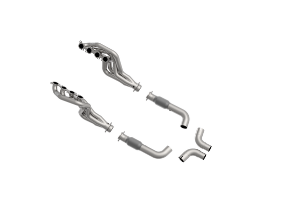 Kooks 2020+ Mustang GT500 5.2L 2in x 3in SS Headers w/GREEN Catted Connection Pipe