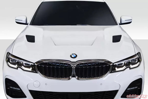 2019-2021 BMW 3 Series G20 Duraflex AF1 Look Hood - 1 Piece