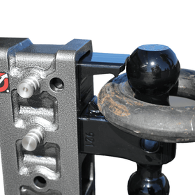 Gen-Y Mega Duty 2in Shank 7.5in Drop 2K TW 16K Hitch w/GH-051 Dual-Ball/GH-032 Pintle Lock - 0