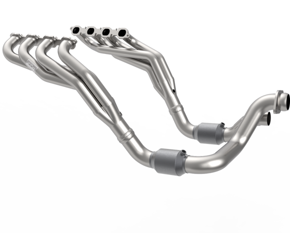 Kooks 20-22 Ford F250 7.3L V8 / Ford F350 7.3L V8 1-7/8in x 3in SS Headers w/ Green Catted Conn