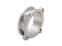 Vibrant 4 Bolt Flange 3in Round to 3in V-Band Transition