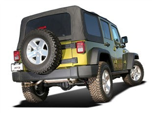 JK/ JKU Wrangler 2 & 4 door 2007-2011 Touring Rear Section Exhaust