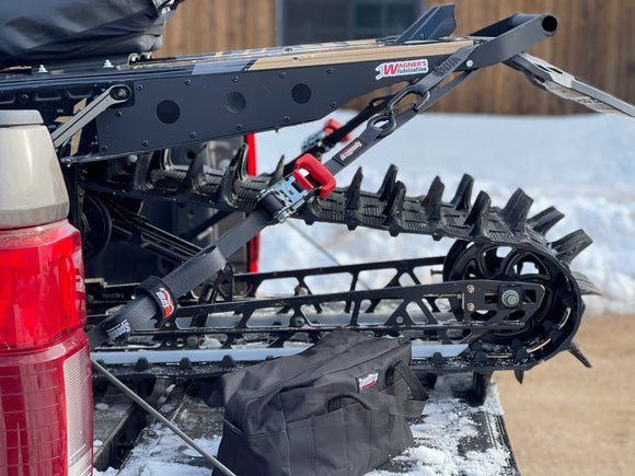 SpeedStrap 1In Heavy Duty Motorcycle/ATV Tie-Down Kit - Black