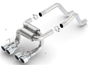 Borla 06-12 Chevrolet Corvette Z06/ZR1 6.2L/7.0L 8cyl Aggressive ATAK Exhaust (rear section only)