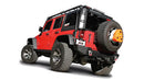 Borla 12-16 Jeep Wrangler 3.6AT/MT 4WD 2+4DR S/ SQ /RL/AC SR 2.5in, 2in Tip 3.5 sqx8 Black Chrome-3