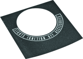 Bikers Choice 68-84 FL 71-72 FX 80-86 FXWG 84-99 Softail Dash Switch Decal Replaces H-D 71300-79 5Pk