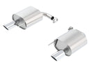 Borla S Type Rear Section 15-17 Ford Mustang 2.3L EcoBoost MT/AT 2.25in pipe 4in tip-1