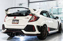 AWE Tuning 2017+ Honda Civic Type R Touring Edition Exhaust w/Front & Mid Pipe - Diamond Blk Tips-4