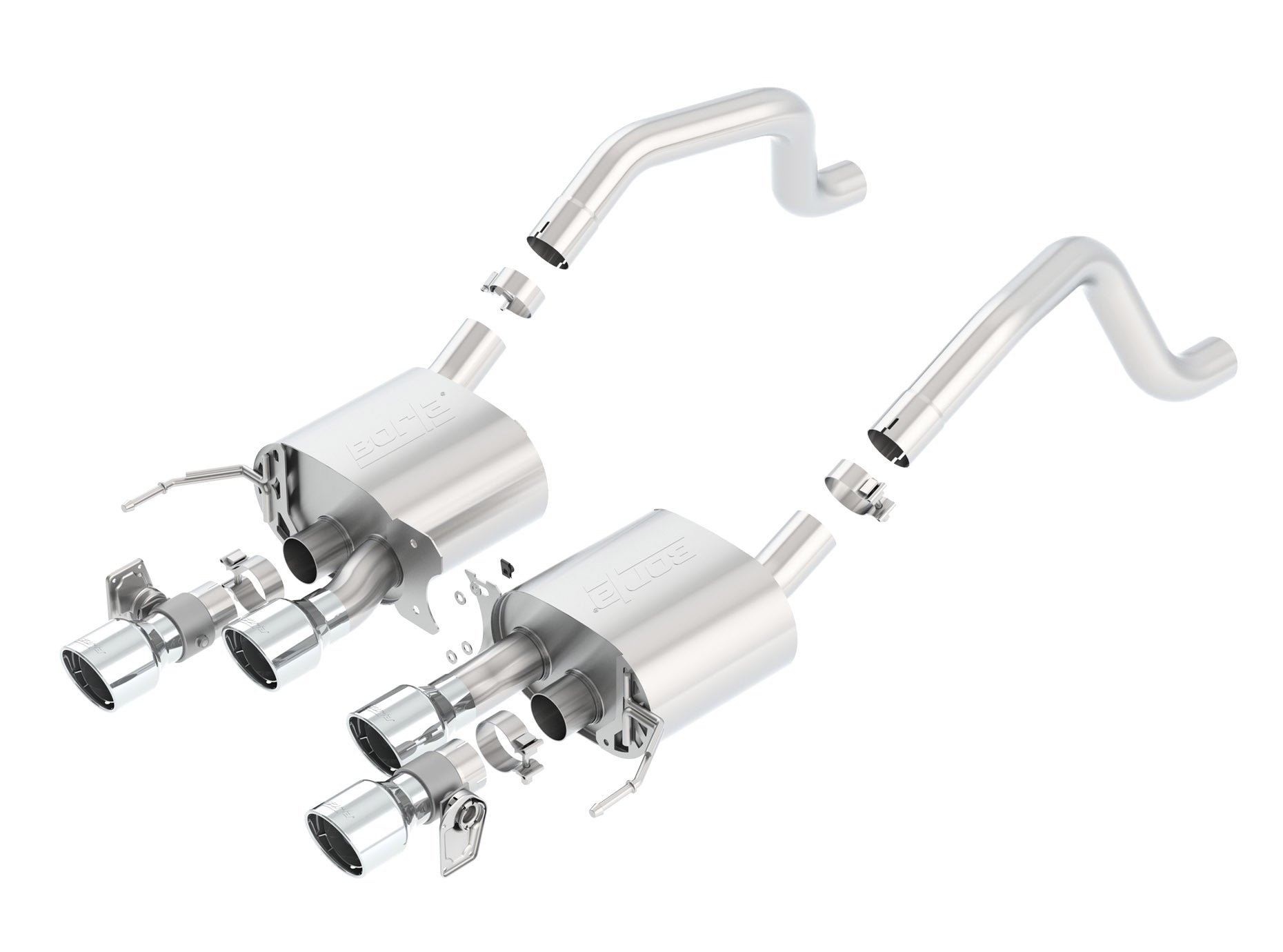 Corvette Z06/ Grand Sport 2015-2019 Axle-Back Exhaust S-Type