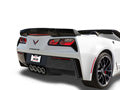 Borla 15 Chevy Corvette C7 ZO6 6.2L w/o AFM w/ NPP ATAK Quad RD RL IC Tips Center Rear Exit Exh