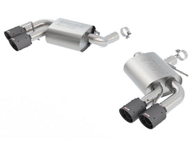 CAMARO SS 16-17 6.2L 2.75", 2.50" S-TYPE W/O DUAL MODE VALVES, CF BLACK ANO CENTER