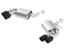Borla 16-18 Chevy Camaro V8 SS AT/MT ATAK Rear Section Exhaust w/o Dual Mode Valves Ceramic Black-1