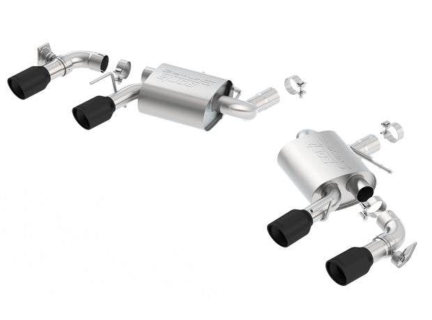Borla 2016-2018 Chevrolet Camaro SS AT/MT RWD Ceramic Black S-Type Exhaust (w/ Dual Mode Valves)