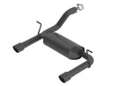 Borla 2018 Jeep Wrangler JL/JLU 3.6L 2DR/4DR Touring SS Axle Back Black Coated Exhaust w/3.5in Tips-1
