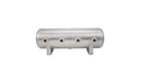 2.5 Gal Alum Air Tank - (4) 1/4" face ports, & 1/4" drain port - 20" L x 6" D-1